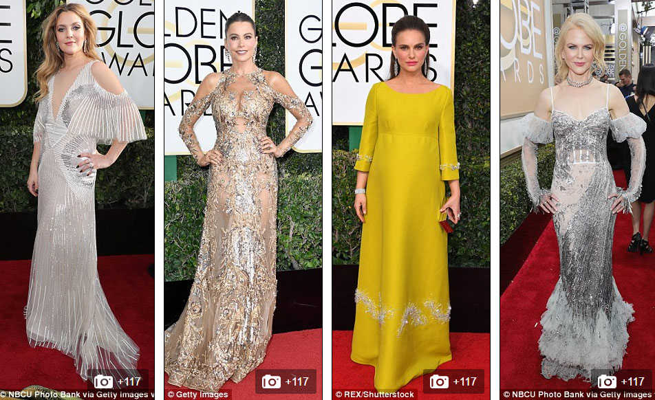 Time to shine, the most beautiful dresses of the Golden Globes 2017   Balkanweb.com - News24