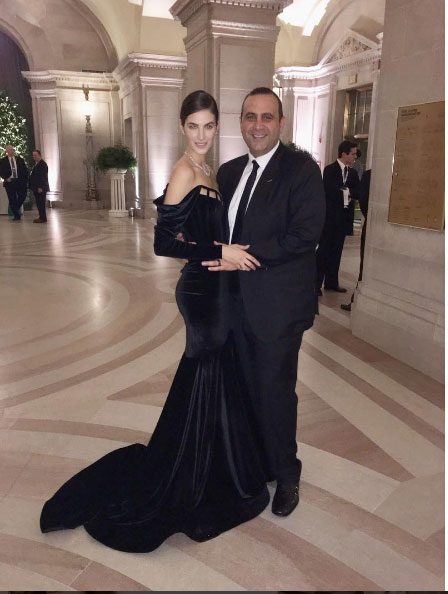 PHOTO/ Albanian model, at Donald Trump's dinner – Balkanweb.com