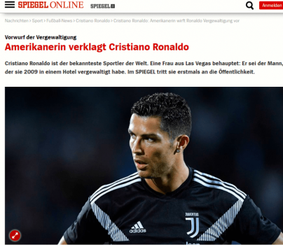 Auto Ronaldo Der Spiegel1538139305