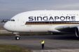 New Airbus A380 Plane For Singapore Airlines.
