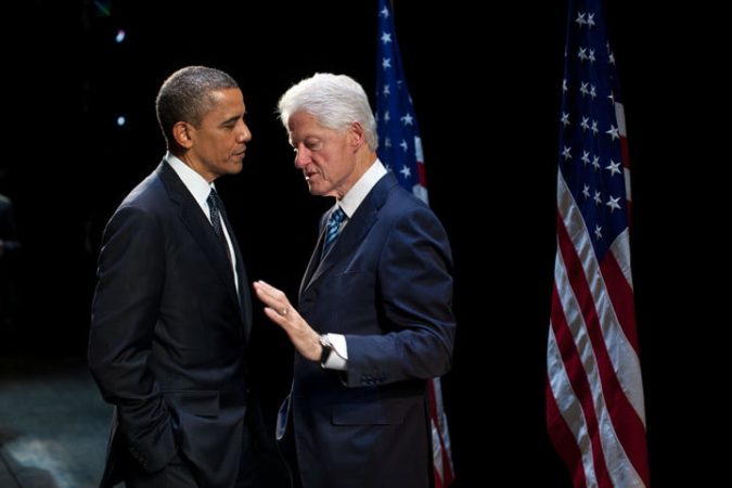 Barack Obama And Bill Clinton 720x720