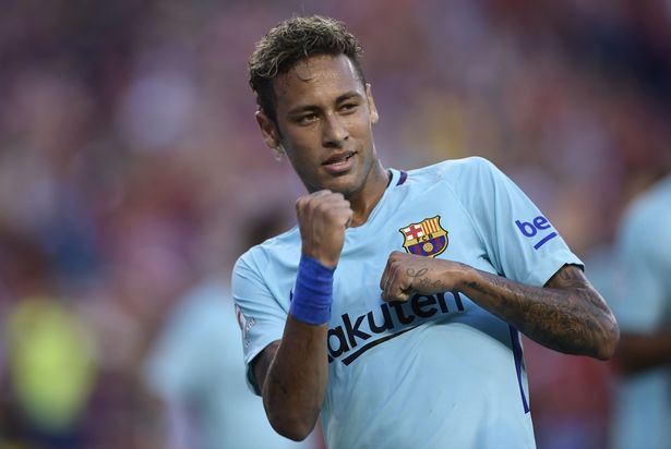 2 Neymar Of Barcelona Gestures After Scori