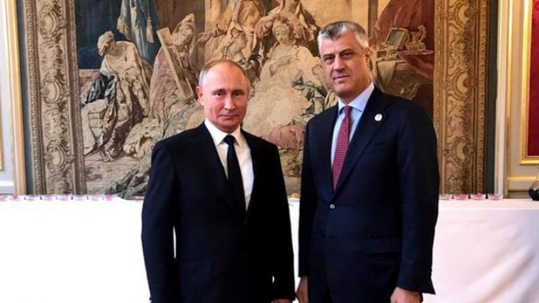 Thaci Putin