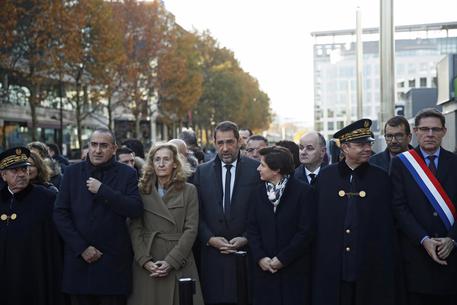 Paris Attacks Anniversary Ceremony