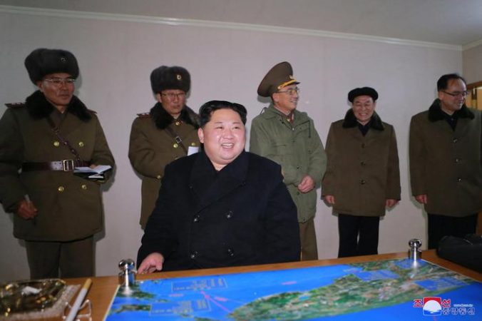 North Korea Test Fires Suspected Icbm