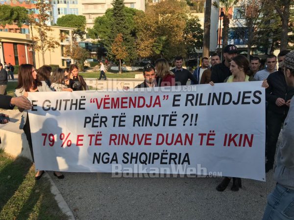 Rama Protesta Ne Lezhe