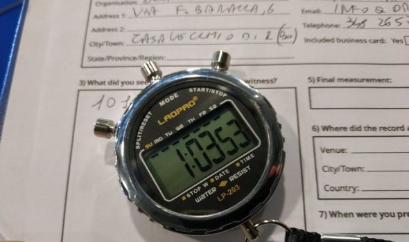 Tempo Registrato Drone Forvola Sollevamento Pesi W