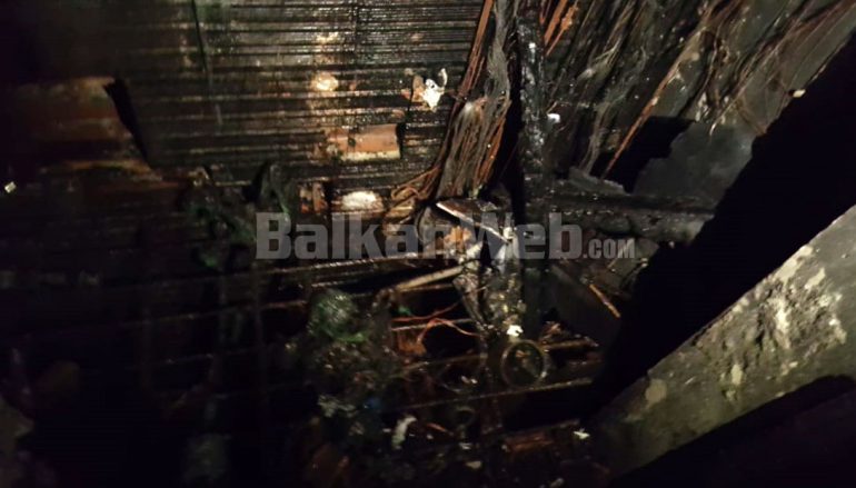 Zjarr Ne Nje Pallat Ne Tirane