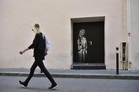 Banksy Street Art In Paris