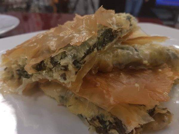 Byrek Me Spinaq Dhe Kos