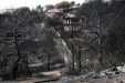 Aftermath Of Deadly Wildfires Near Athens