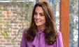Kate Middleton Purple Top T