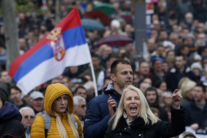 Serbia Protest