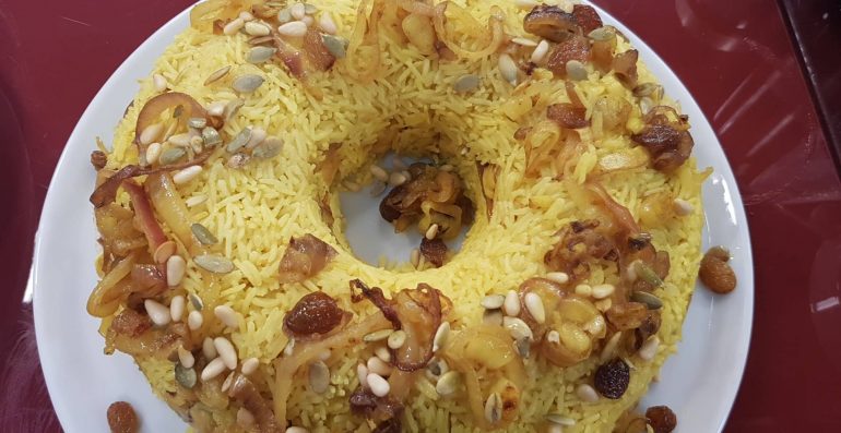 Torte Me Oriz Basmati Dhe Pule