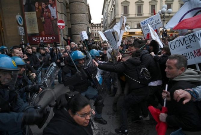 Protesta Salvini