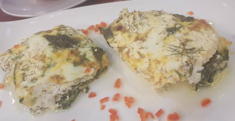 Spinaq Ne Furre Me Gjize Dhe Veze