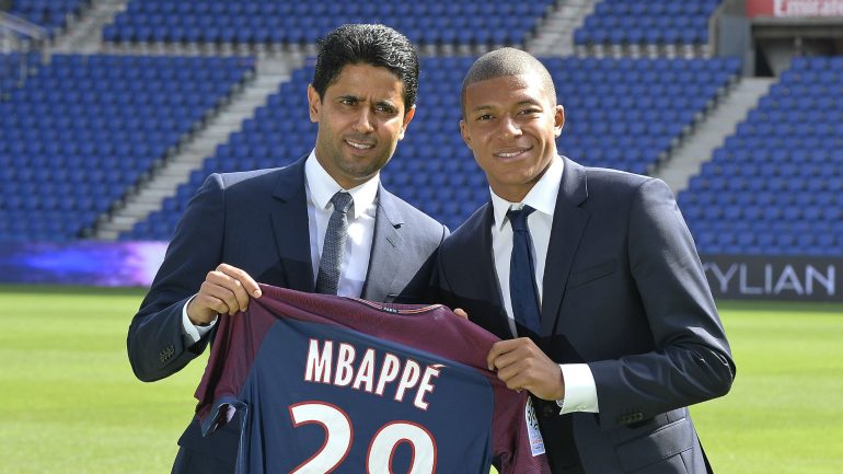 Al Khelaifi Mbappe