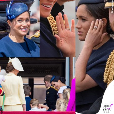 Meghan Markle Trooping The Colour Outfit Givenchy Cappello Noel Stewart 10