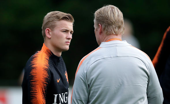 Ronald Koeman Matthijs De Ligt 1597671