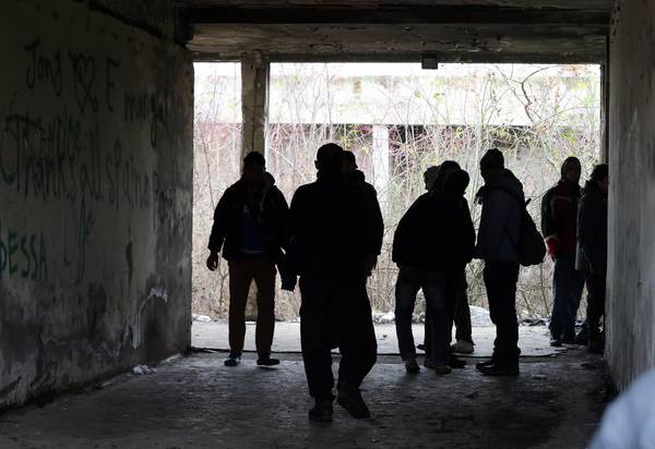 Migrants Find Refuge In An Abandoned Warehouse In Serbia