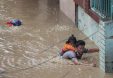 Flooded Areas In Nepal Following Heavy Monsoon Rains