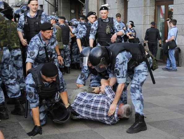 Russia: Protesta A Mosca, Decine Di Arresti