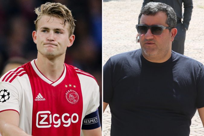 De Ligt Agent Mino Raiola Blasts Psg Transfer Claims As