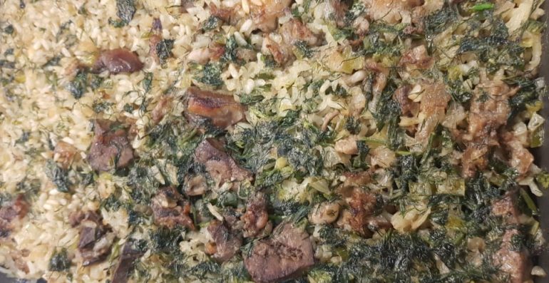 Tave Me Oriz Dhe Me Melci Qingji