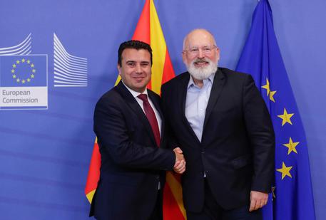 North Macedonia's Prime Minister Zoran Zaev At The Eu Commission