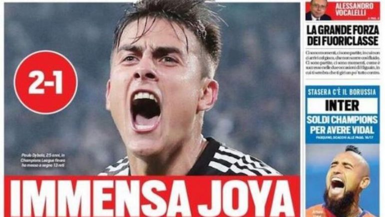 Tuttosport 23 Ottobre 1 1280x720