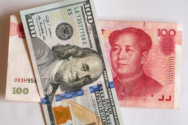 China Money Rmb And Usa Usd