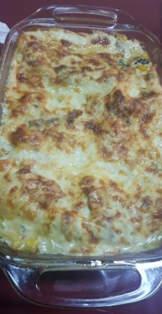 Lazanje Me Pule, Presh Dhe Djathe