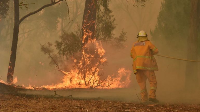 Skynews Balmoral Fire Bushfire 4874175