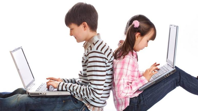 Femijet Llop Topi Interneti Teknologjia