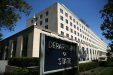 Flags Flown At Half Staff At The State Department After Ambassador Killed In Libya