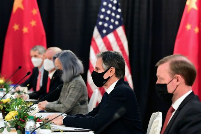 U.s. China Talks In Anchorage
