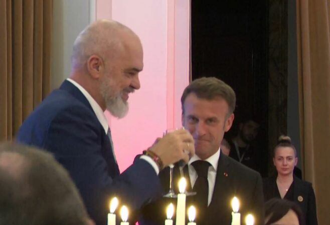 Edi Rama Dhe Macron
