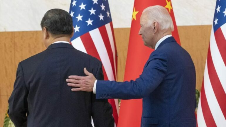 Biden Dhe Xi Jinping