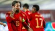 Six Nations Cup Match Played Between Spain And Ukraine In This Picture Sergio Ramos Celebrates His Goal 1518680