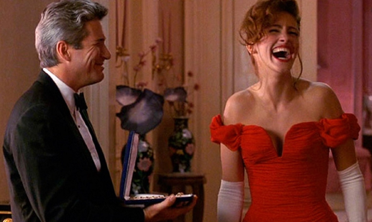 strapless open back dress Pretty Woman – Poster Museum