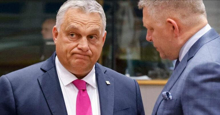 Viktor Orban Dhe Homologu I Tij Sllovak Robert Fico