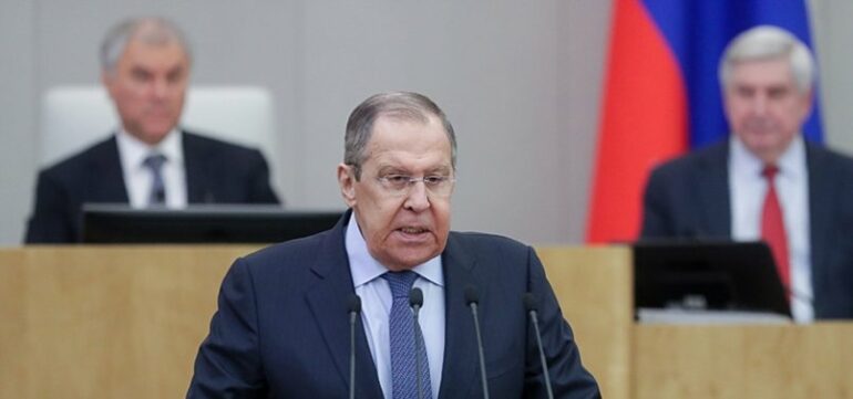 806x378 Russian Foreign Minister Laughs At Question On Macrons Troop Deployment Remarks On Ukraine 1709315314534