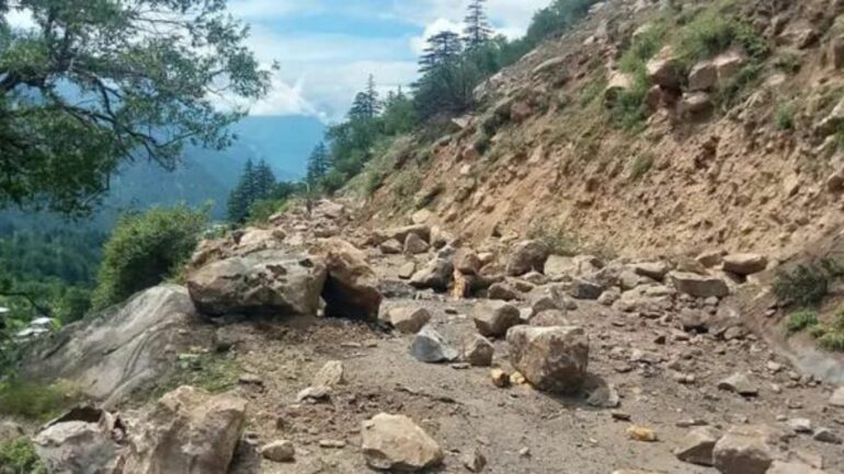 Himachal Una Landslide