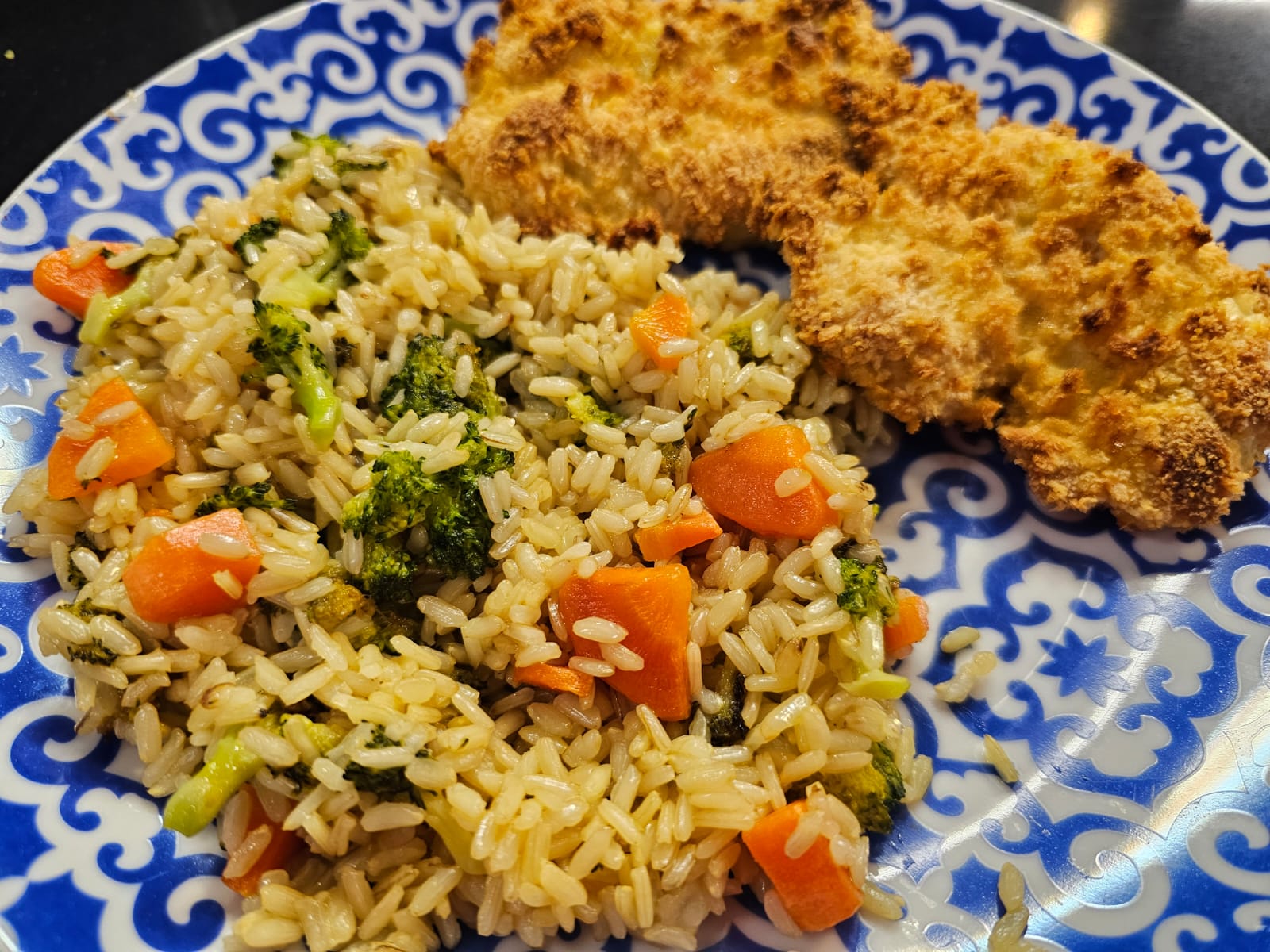 Kotoleta pule me oriz integral News24