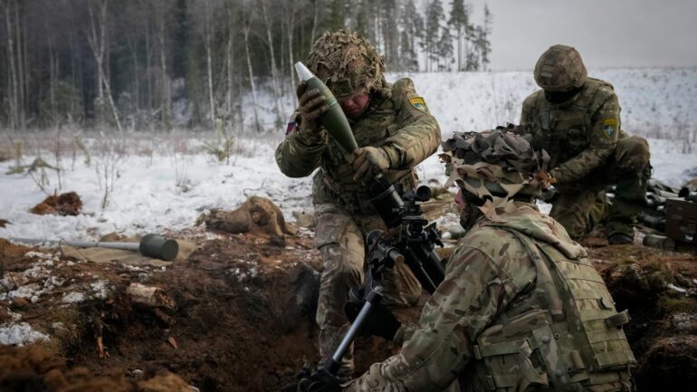 Skynews Nato Multinational Troops 6452565