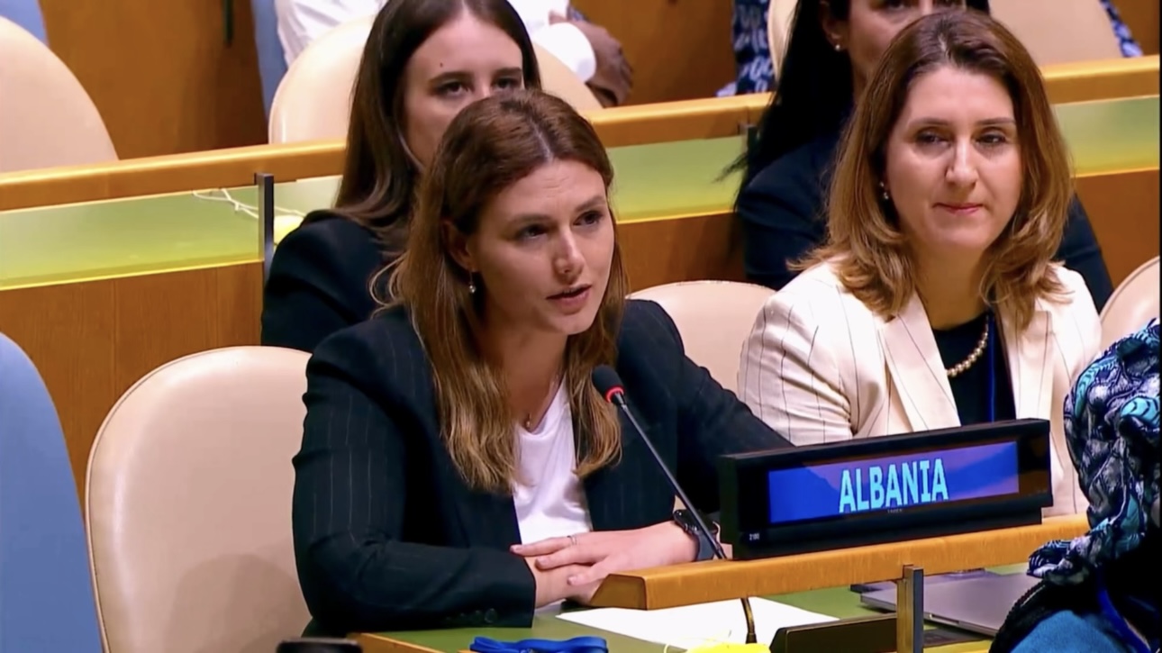 Bora Muzhaqi në OKB: Shqipëria promovon barazinë gjinore, gjithëpërfshirjen e aksesin në shërbime