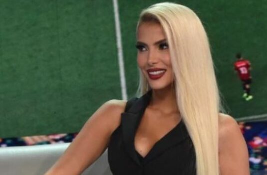 "Red and black all my life", Marina Vjollca caught attention with one ...