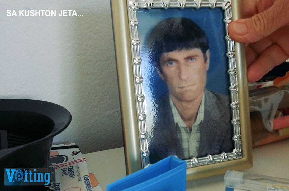 Gjergj Premçi, i cili humbi jetën në 1992, pas shpërthimit të gazit në Albpetrol