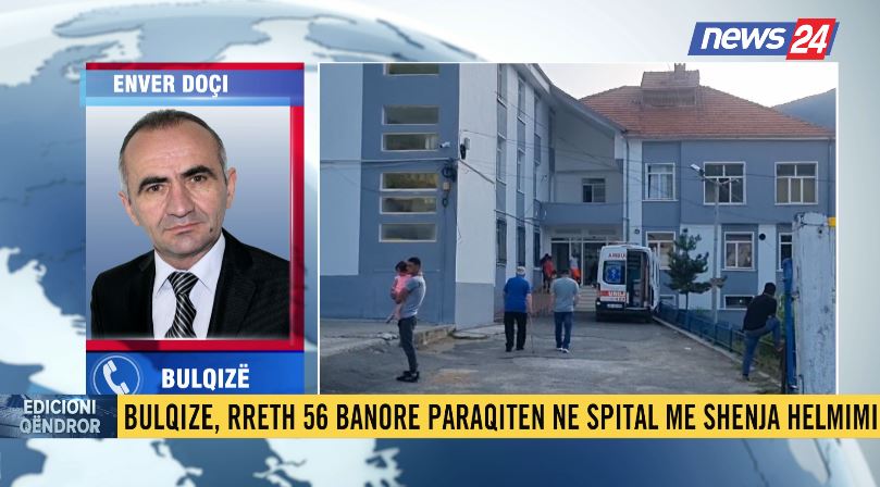 56 persona paraqiten me shenja helmimi në Bulqizë, gazetari jep detajet: Disa u paraqitën në spital me të vjella. Rasti po hetohet…