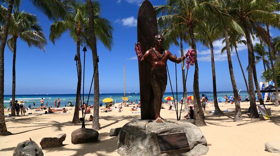 Plazhi Waikiki Në Hawaii